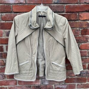 NWOT Elie Tahari Moto Biker Jacket